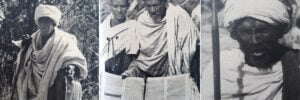 רבני יהדות אתיופיה, צולם בשנת 1937, מתוך הספר "הגדת אתיופיה" בעריכת הרב מנחם ולדמן