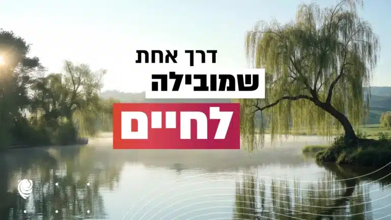 דרך אחת שמובילה לחיים – הגות